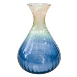 Ellie Ombre 2L Decanter Amber & Blue 24c