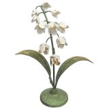 Snowdrop Floral Stand White 24cm 