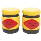 OZ Icon Salt & Pepper Shakers Black & Ye