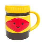 OZ Icon Mug Black & Yellow 9cm 