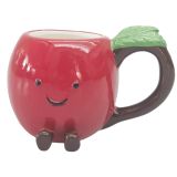 Annie Apple Friends Mug Red 9cm 