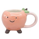 Pinky Peach Friends Mug Pink 9cm 