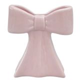 Bow Vase Pink 11cm 