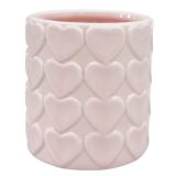 Heart Planter Pink 9cm 