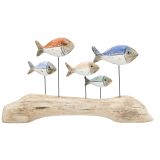 Drift School of Fish Table Ornament Natu