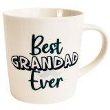 Sale Best Ever Grandad Mug White Navy 