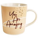 Hailey You Are Amzing Mug Pink 470ml 