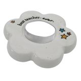 Best Teacher Ever Daisy Tealight Holder 