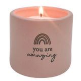 You are Amazing Candle Pink 7cm 