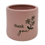 Thank you Vessel Pink 7cm 