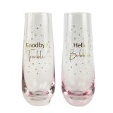 Sale Hello Bubbles Champagne Glass Gold 