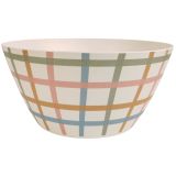 Sale Maldon Check Salad Bowl Colourful 2