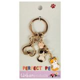 Perfect Pets Cats Keyring Colourful 11cm