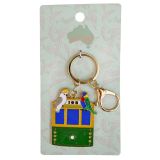 Iconic Tram Keyring Green 12cm 