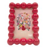 Lotti Bubble Frame Red 4x6 