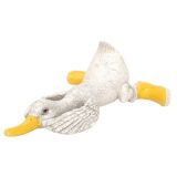 Laying Duck in Boots Ornament Yellow 9cm