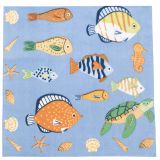Reef Napkins Green 33x33cm S/20
