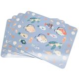 Reef Cork & MDF Placemats Green 28x38cm 