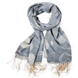 Love and Kisses Scarf Grey 