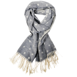 Dotty Scarf Grey 