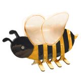 Bee Claw Clip Black & Yellow 