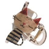 Stripe Cat Claw Clip   