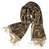 Perfect Pets Cat Scarf Khaki 