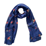 Robins Scarf Blue 