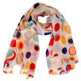 Holloway Spot Scarf Cream 