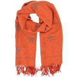 Bella Bee Scarf Burnt Orange 