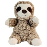 Curly Sloth Soft Toy Brown 18cm 