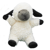 Curly Sheep Soft Toy White 25cm 