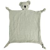 Bubsy Koala Muslin Comforter Sage 30x30c