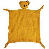 Bubsy Koala Muslin Comforter Mustard 30x