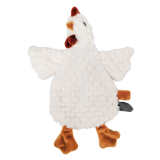 Plush Hen Comforter White 30cm 