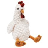 Plush Hen Soft Toy White 36cm 