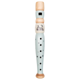 Flowers Recorder Musical Toy Blue 20cm 