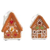 Gingerbread Houses LED Hanging Decoratio