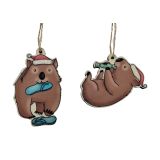 Renee Treml Wombats Hanging Decoration B