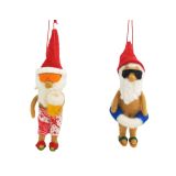 Sale Summer Santa's Hanging Decoration C