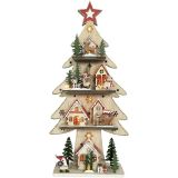 Christmas Tree House Standing Decoration