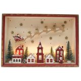 Light up Christmas Scene Standing Decora