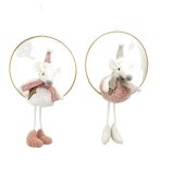 Cute Plush Mice in Bauble Hanging Decora