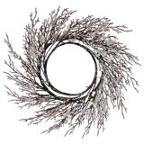 Woodsy Crystal Wreath Natural 60cm 