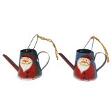 Watering Can with Santa Hanging Decorati