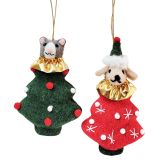 Dog & Cat Christmas Tree Hanging Decorat