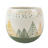 Christmas Tree Horizon Planter Sage Sm 1