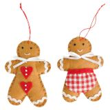 Tomte Gingerbread Hanging Decoration Bro