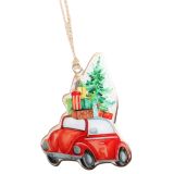 Bug with Tree and Presents Hanging Decor