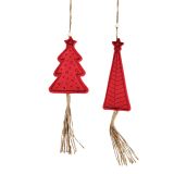 Felt Scandi Christmas Trees Hanging Deco